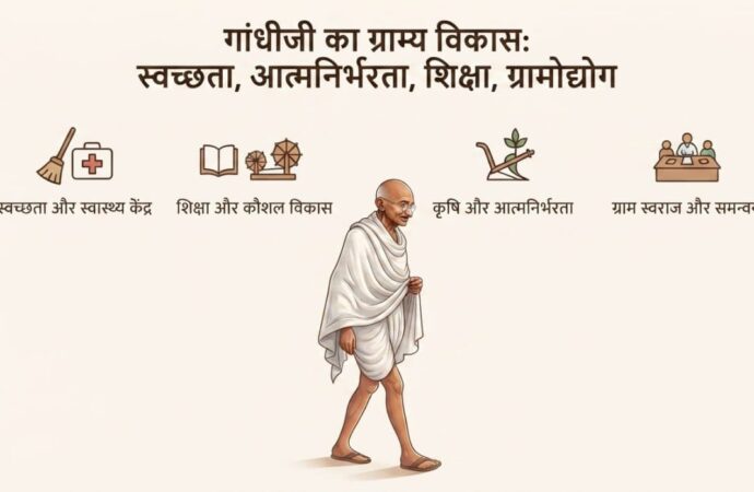 गांधी जयन्ती पर राष्ट्रपिता महात्मा गांधी के ग्राम्य विकास की परिकल्पना का संकल्प जरुरी