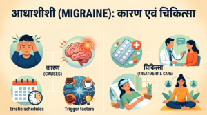 आधाशीशी कारण एवं चिकित्सा