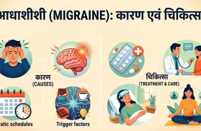 आधाशीशी (MIGRAINE): कारण एवं चिकित्सा