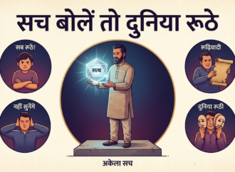सच बोलें तो दुनिया रूठे