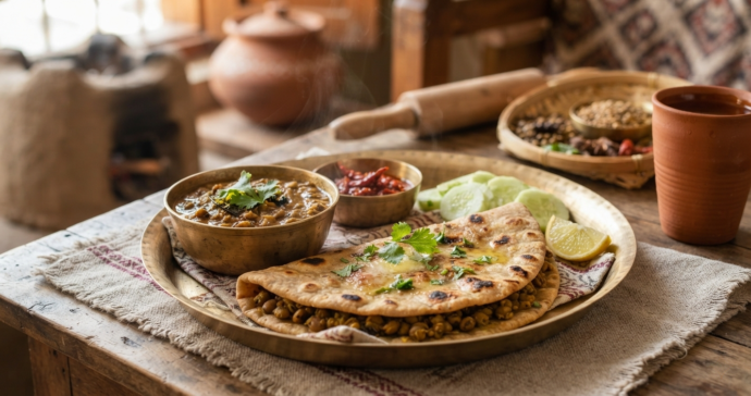 गहथ की रोटी