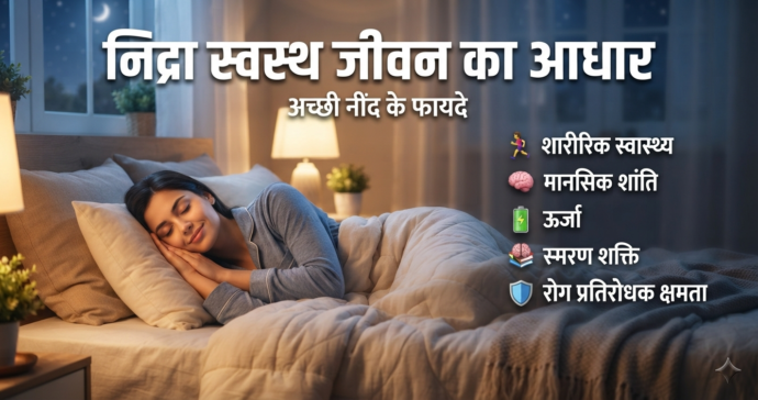 निद्रा स्वस्थ जीवन का आधार